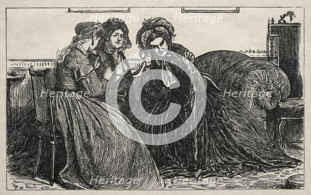 Life in London, 1866. Creator: George Louis Palmella Busson Du Maurier (British, 1834-1896).