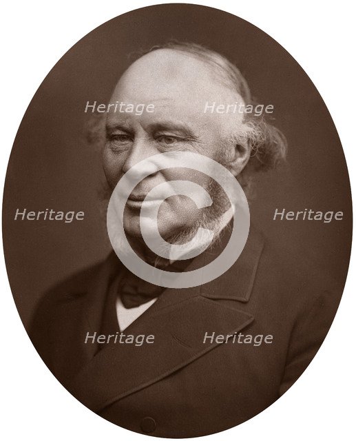 John Fowler, civil engineer, 1882.Artist: Lock & Whitfield