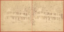 Flume House, Santa Cruz Mountains, 1860s. Creator: Unknown.