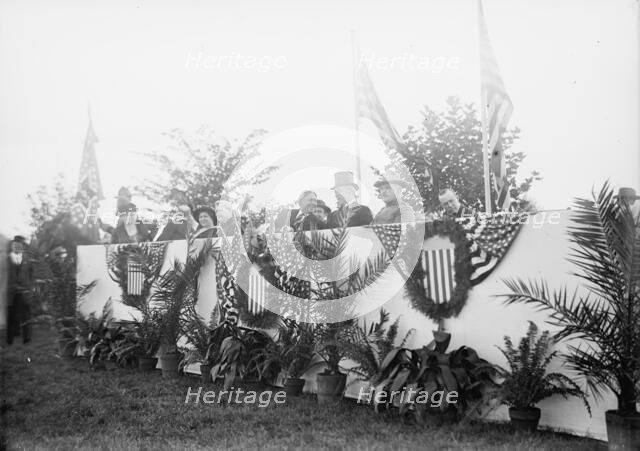 Cavalry Review By President Wilson, Washington, DC, 1913.  Creator: Harris & Ewing.