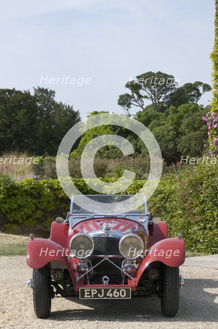 1937 SS 100 Artist: Unknown.