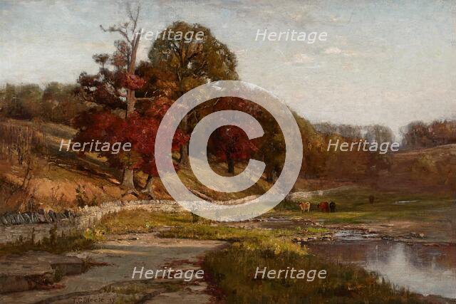 Oaks of Vernon, 1887. Creator: Theodore Clement Steele.