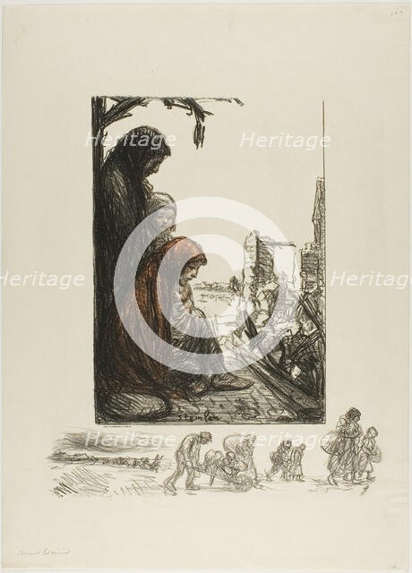 The Social Duty, 1917. Creator: Theophile Alexandre Steinlen.