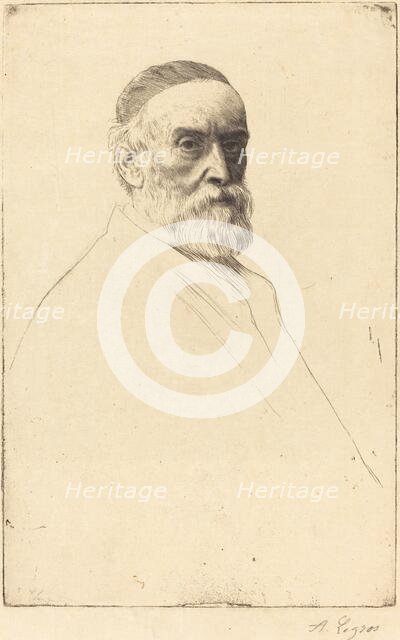 G.F. Watts, R.A.. Creator: Alphonse Legros.