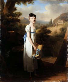 Portrait de Mademoiselle Athénaïs d'Albenas, 1807. Creator: Louis Leopold Boilly.