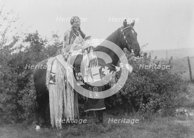 Holiday trappings, c1910. Creator: Edward Sheriff Curtis.