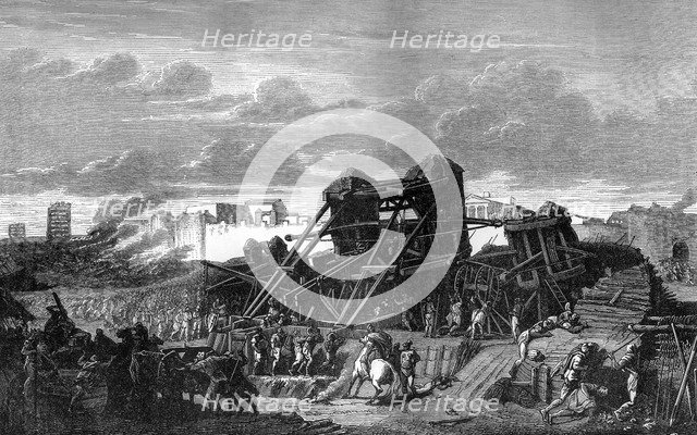 Siege of Marseilles by Julius Caesar, 1882-1884. Artist: Unknown