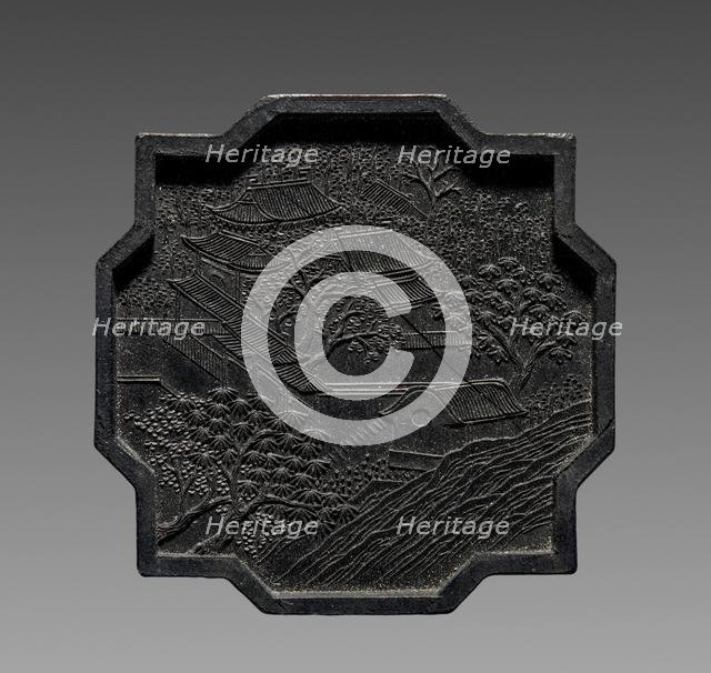 Ink Cake, 1736-95. Creator: Unknown.