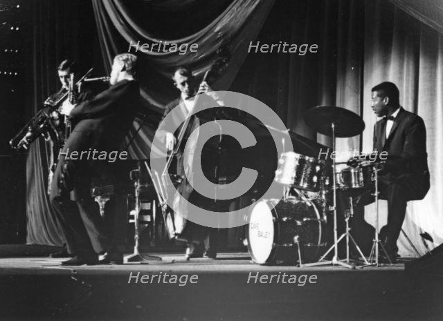 The Gerry Mulligan Quartet, London Tour, early 1960s.  Creator: Brian Foskett.