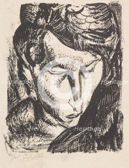 Head, 1923. Creator: Leo Gestel.