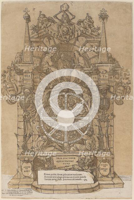 Allegory on Death. Creator: Andrea Andreani.