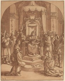 The Judgment of Solomon, 1782. Creator: Cornelis Brouwer.