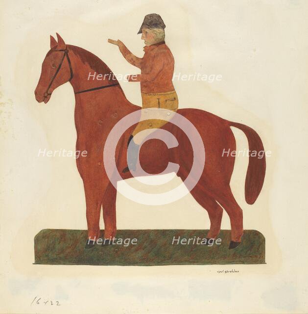 Weather Vane, 1935/1942. Creator: Carl Strehlau.