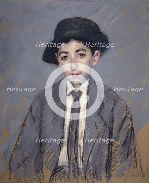 Charles Dikran Kelekian, 1910. Creator: Mary Cassatt.