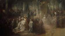 The Coronation of King Gustav III of Sweden. Uncompleted, from 1782 until 1793. Creator: Carl Gustaf Pilo.
