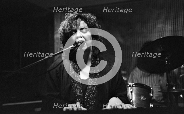 Liane Carroll, The Edge, London, 1991.  Artist: Brian O'Connor.