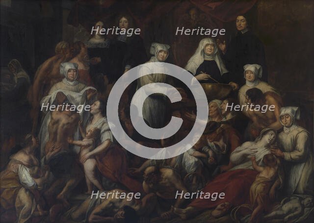 Antwerp Hospital Nuns. Creator: Jordaens, Jacob (1593-1678).