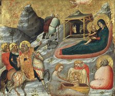 The Nativity and other Episodes from the Childhood of Christ, 1330. Creator: Pietro da Rimini.