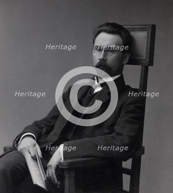 Portrait of Alexey Alexandrovich Bakhrushin (1865-1929), 1900s.