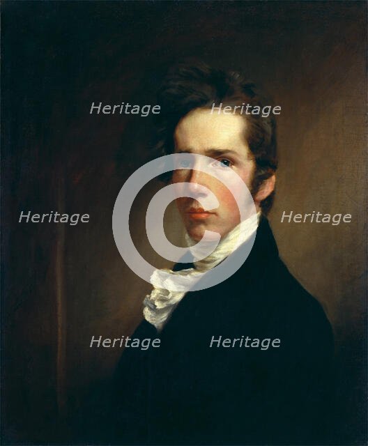 Portrait of a Man, c1815. Creator: Samuel Lovett Waldo.