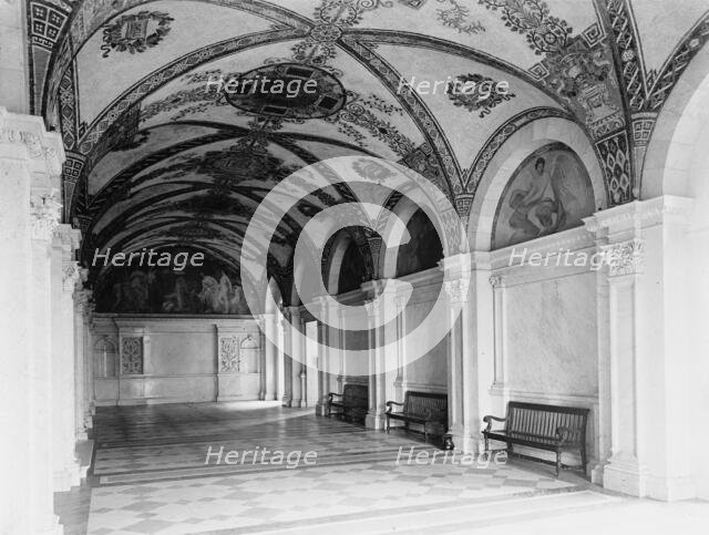 Library of Congress, South Hall, entrance pavilion, c1900. Creator: Unknown.