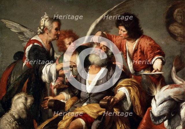 'The Healing of Tobit', c1635.  Artist: Bernardo Strozzi
