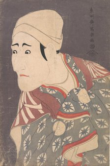 Kabuki Actor Morita Kan’ya VIII as the Palanquin-Bearer in the Play A Medley of..., 5th month, 1794. Creator: Tôshûsai Sharaku.