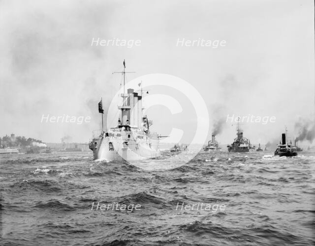 U.S.S. Brooklyn, c1898. Creator: Unknown.