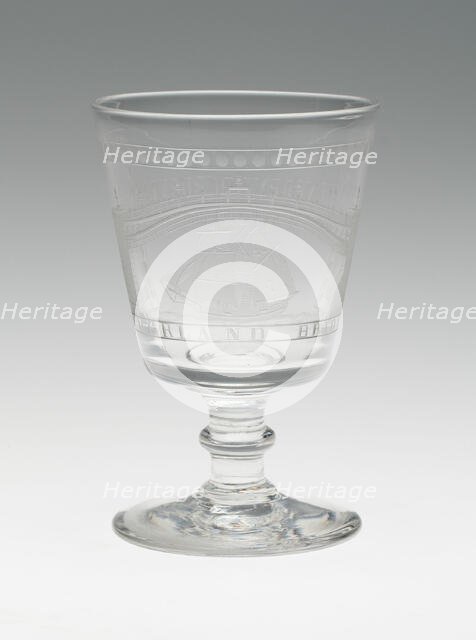 Rummer, England, 1796. Creator: Unknown.