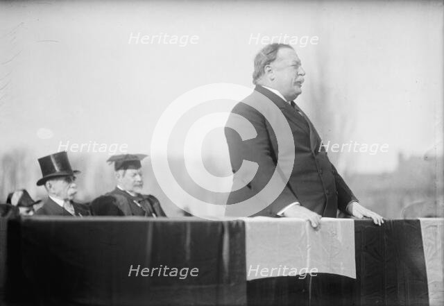 William Howard Taft, Soldiers And Sailors Monument, 1910. Creator: Harris & Ewing.