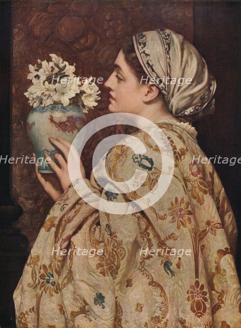 'A Noble Lady of Venice', 1866, (c1915). Artist: Frederic Leighton.