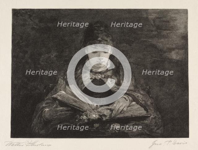 Among the Old Poets, 1887. Creator: John Parker Davis (American, 1832-1910).