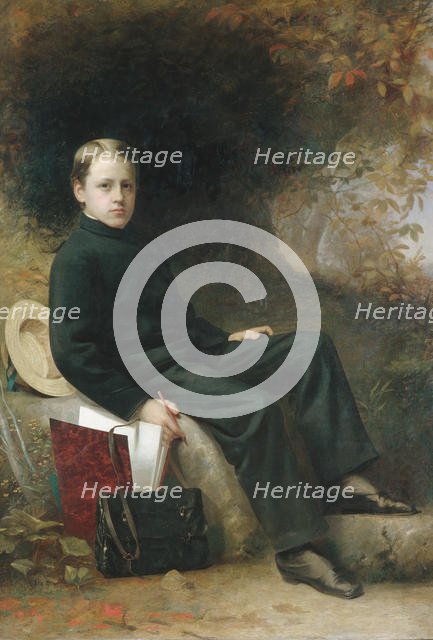 Amory Sibley Carhart, ca. 1860-65. Creator: Thomas Le Clear.