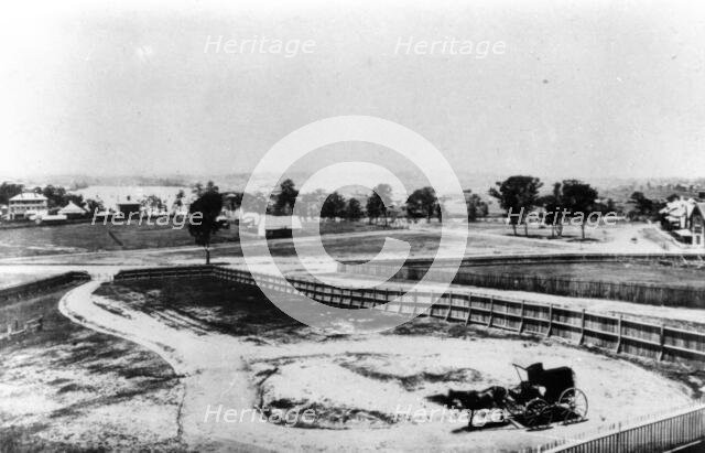 Upper Roma Street with Brisbane River and Milton Reach, c1880s. Creator: Unknown.