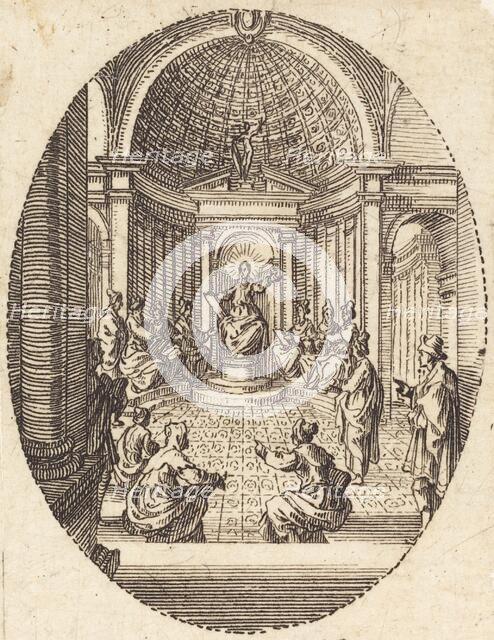 Christ among the Doctors, c. 1631. Creator: Jacques Callot.