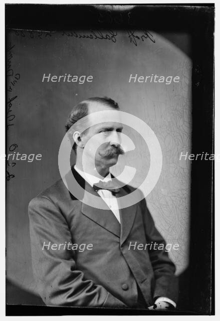 Prof. Edward M. Gallaudet, between 1870 and 1880. Creator: Unknown.