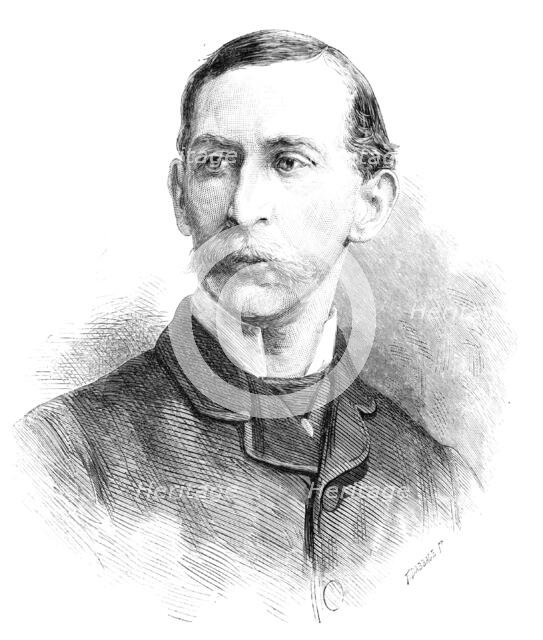 Mr. C. E. Howard Vincent, Director of Criminal Investigations, Metropolitan Police Department, 1883. Creator: F. Babbage.