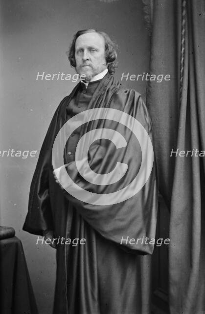 Rev. Abram Dunn Gillette, between 1855 and 1865. Creator: Unknown.