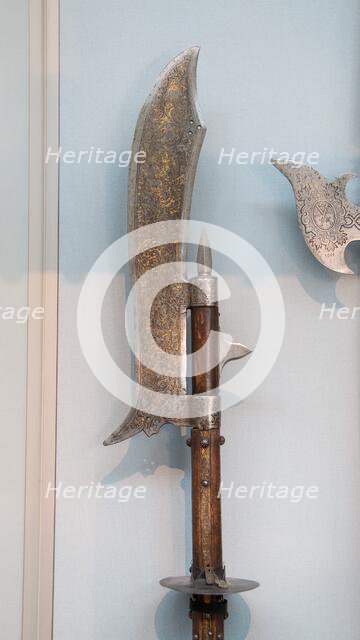 Glaive, probably of August I of Saxony (reigned 1553-86), German, ca. 1560. Creator: Unknown.