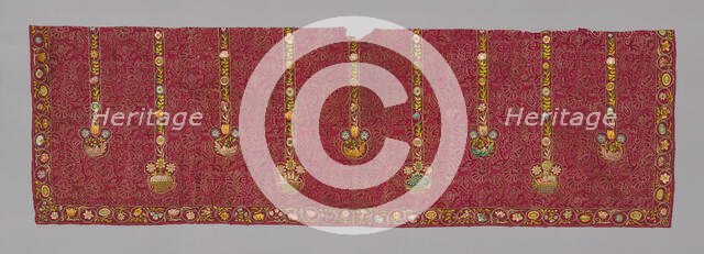 Panel (Showing Symbols of the Four Seasons), France, 17th century. Creator: Unknown.