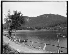 Lake Glorietta [sic] and the Balsams, Dixville Notch, c1900. Creator: Unknown.