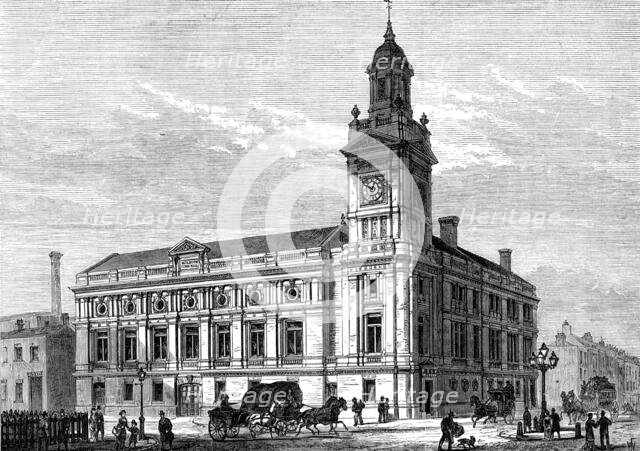 The Holborn Townhall, 1880. Creator: Unknown.