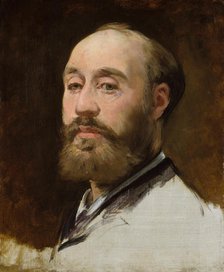 Head of Jean-Baptiste Faure (1830-1914), 1882-83. Creator: Edouard Manet.