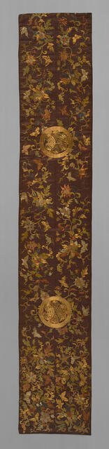 Mizuhiki (Temple Banner), Japan, Edo period (1615-1868), 1668/1703. Creator: Unknown.