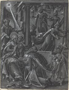 The Adoration of the Kings [recto], c. 1600. Creator: Unknown.