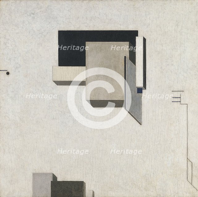 Proun 1. Artist: Lissitzky, El (1890-1941)