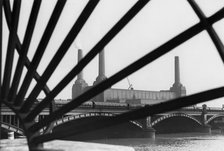 Battersea Power Station, London, c1950s. Creator: Arthur Charles Kirby Ware.