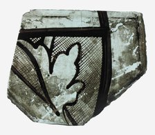Glass Fragment, French or British, late 13th century. Creator: Unknown.