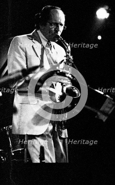 John Dankworth, Ronnie Scott's, 1990. Artist: Brian O'Connor.