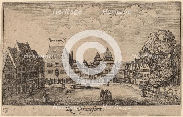 Frankfort, 1635. Creator: Wenceslaus Hollar.